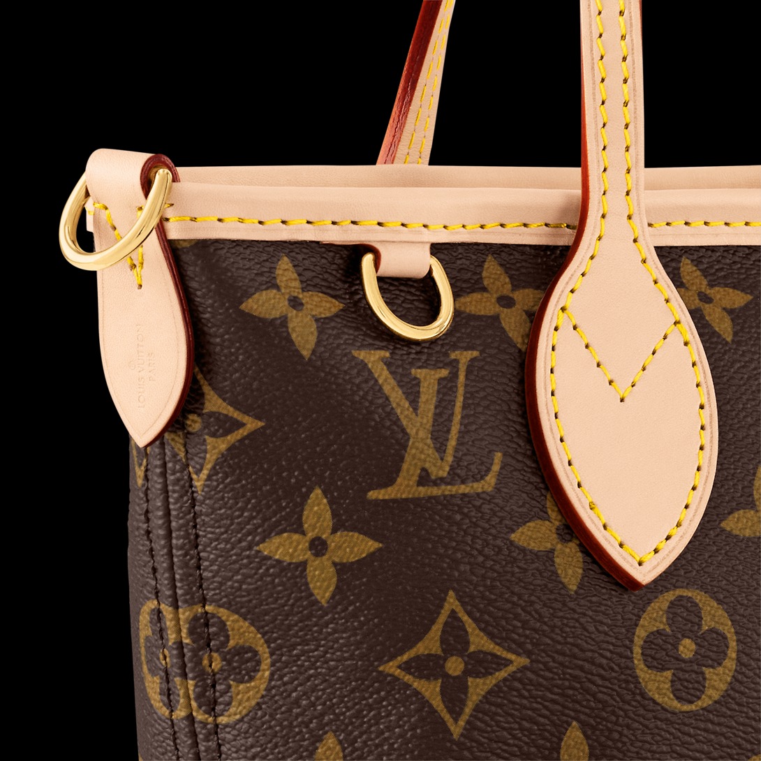 L0vis Vvtt0n Neverfull BB Bag Beige For Women M46705- 23.8 Cm/ 9.4 Inches