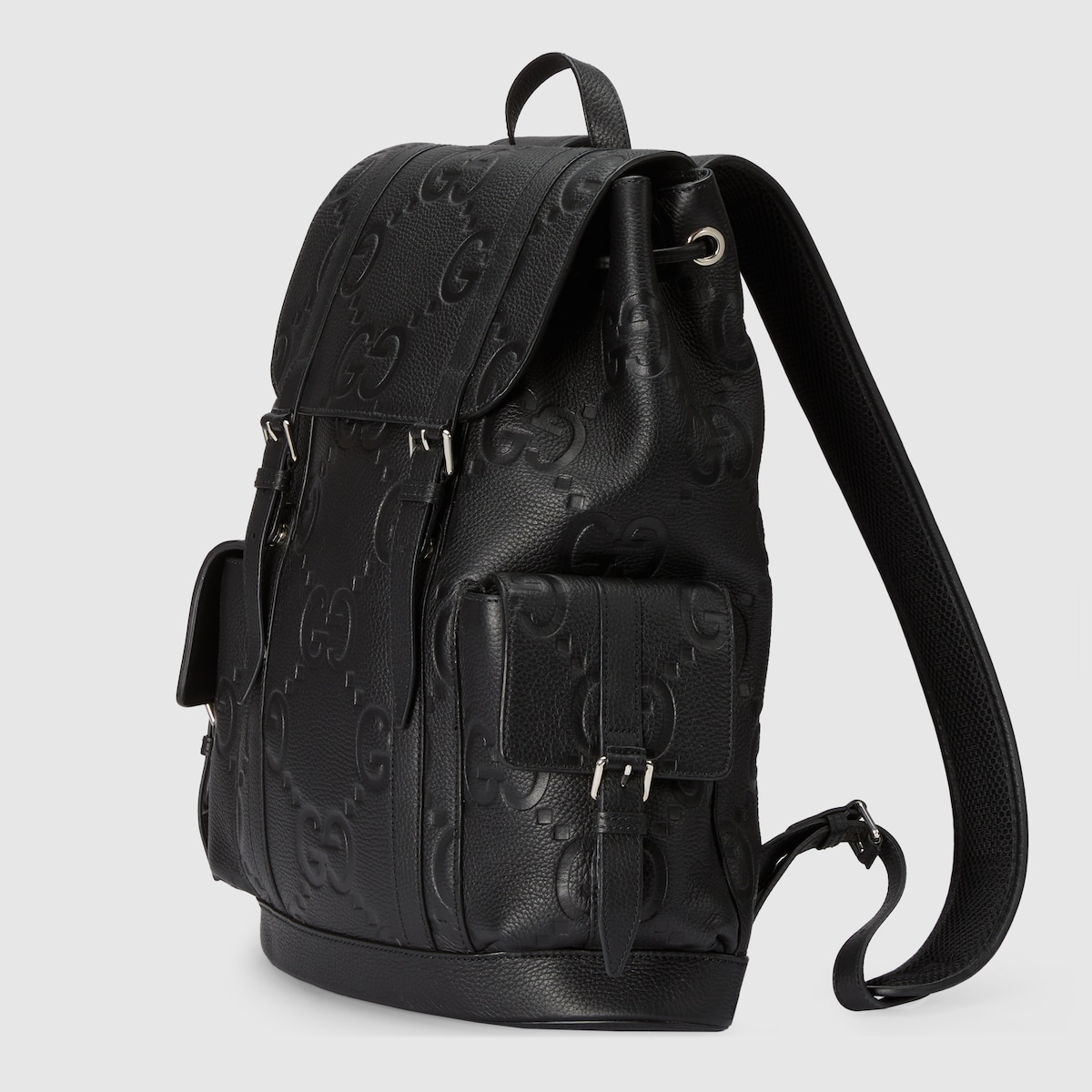 Gvc*1 Jumbo GG Large Backpack  Black For Men 13.4 In/ 34 Cm 625770 AABZF 1000