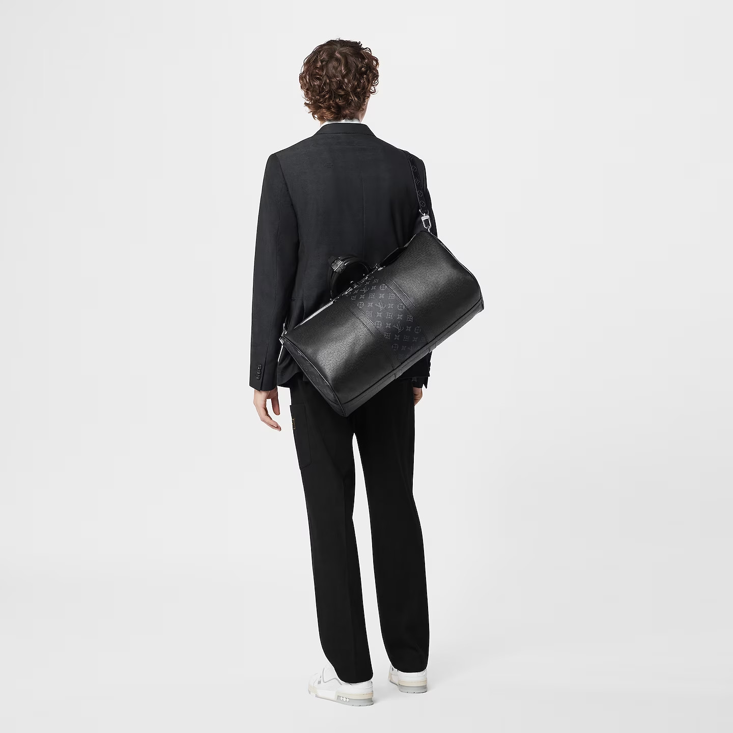 L0vis Vvtt0n Keepall Bandoulière 50 Bag Black 19,7in/50cm M53763