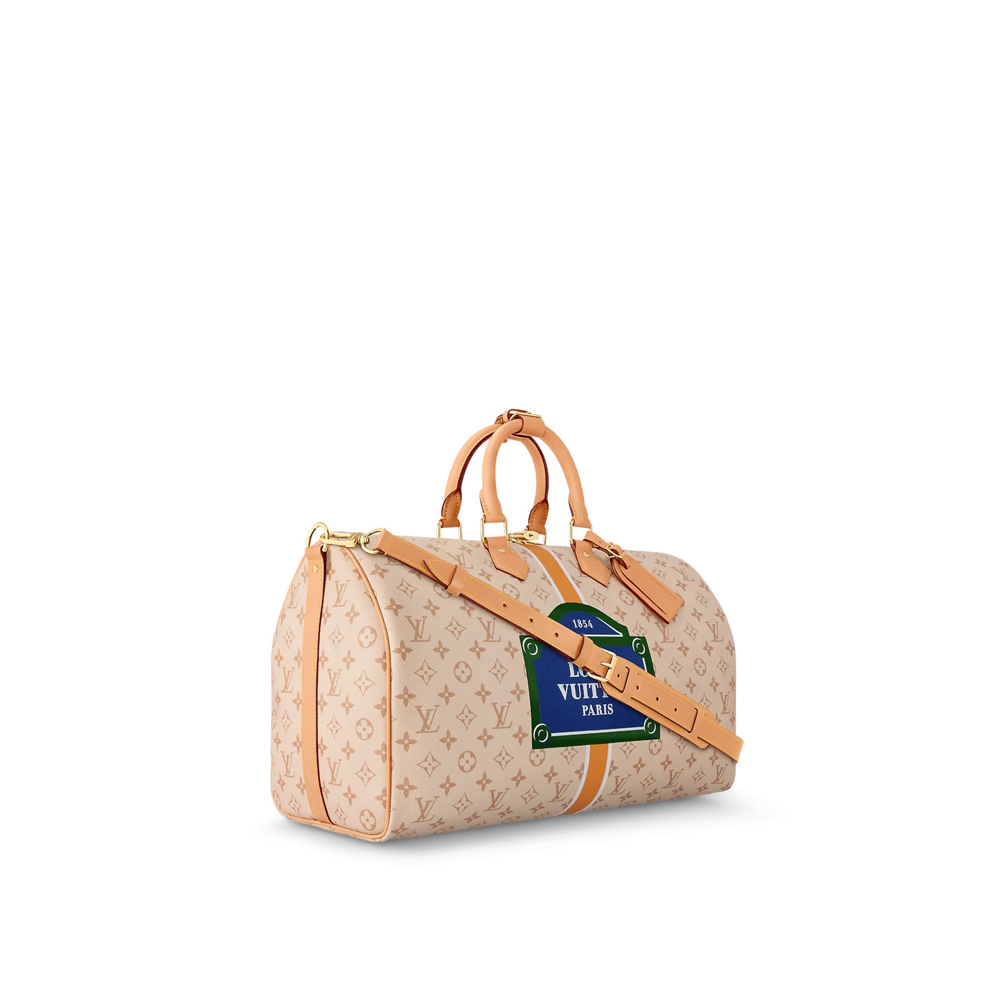 L0vis Vvtt0n Keepall Bandoulière 45 Bag Beige 17,7in/45cm M23529