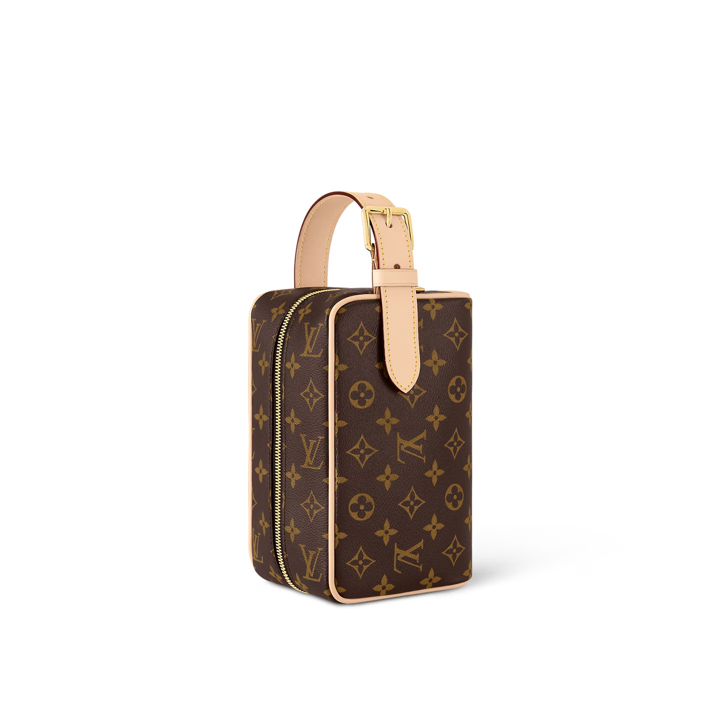 L0vis Vvtt0n Locker Dopp Kit Brown 9.1 Inches/ 23 Cm M83112