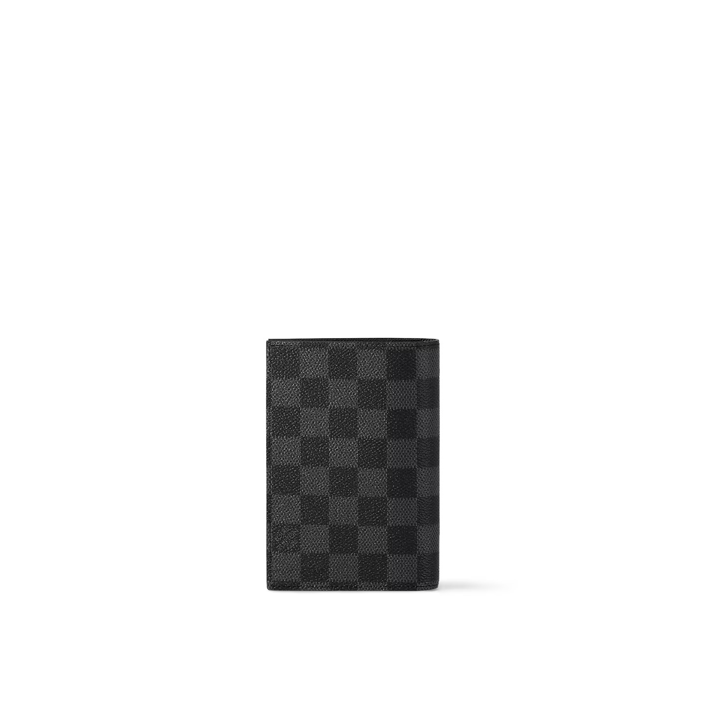 L0vis Vvtt0n Passport Cover Wallet Black For Men 5.5in/14cm N64411
