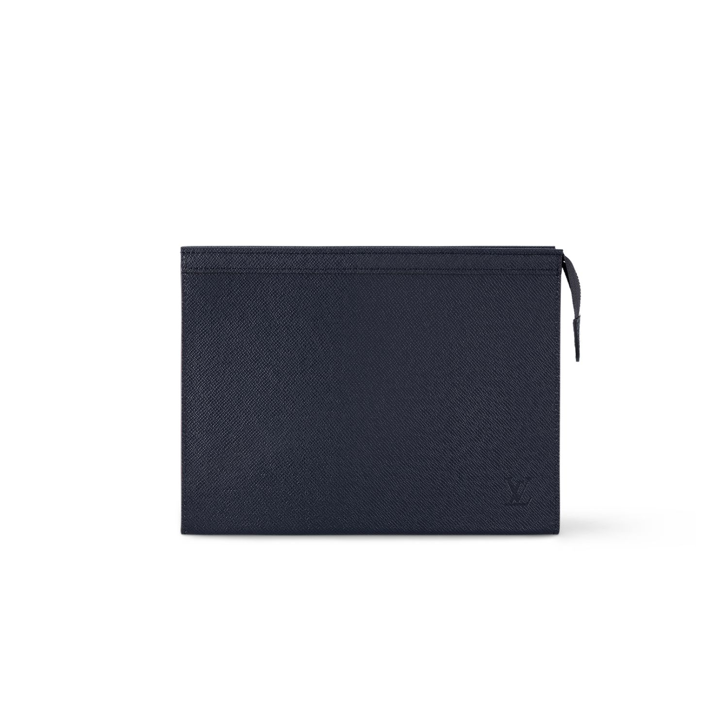 L0vis Vvtt0n Pochette Voyage MM Pouch Bag Blue For Men 10,6in/27cm M30989