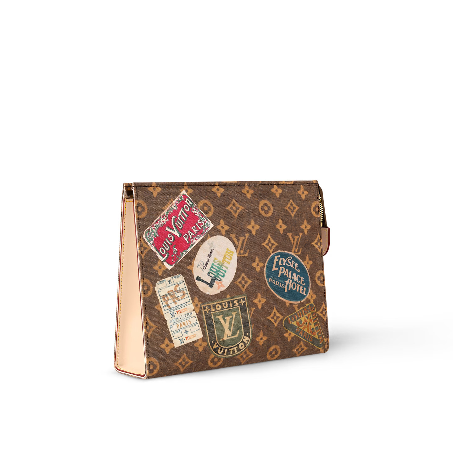 L0vis Vvtt0n Toiletry Pouch Wallet Brown 7,9in/20cm M83487
