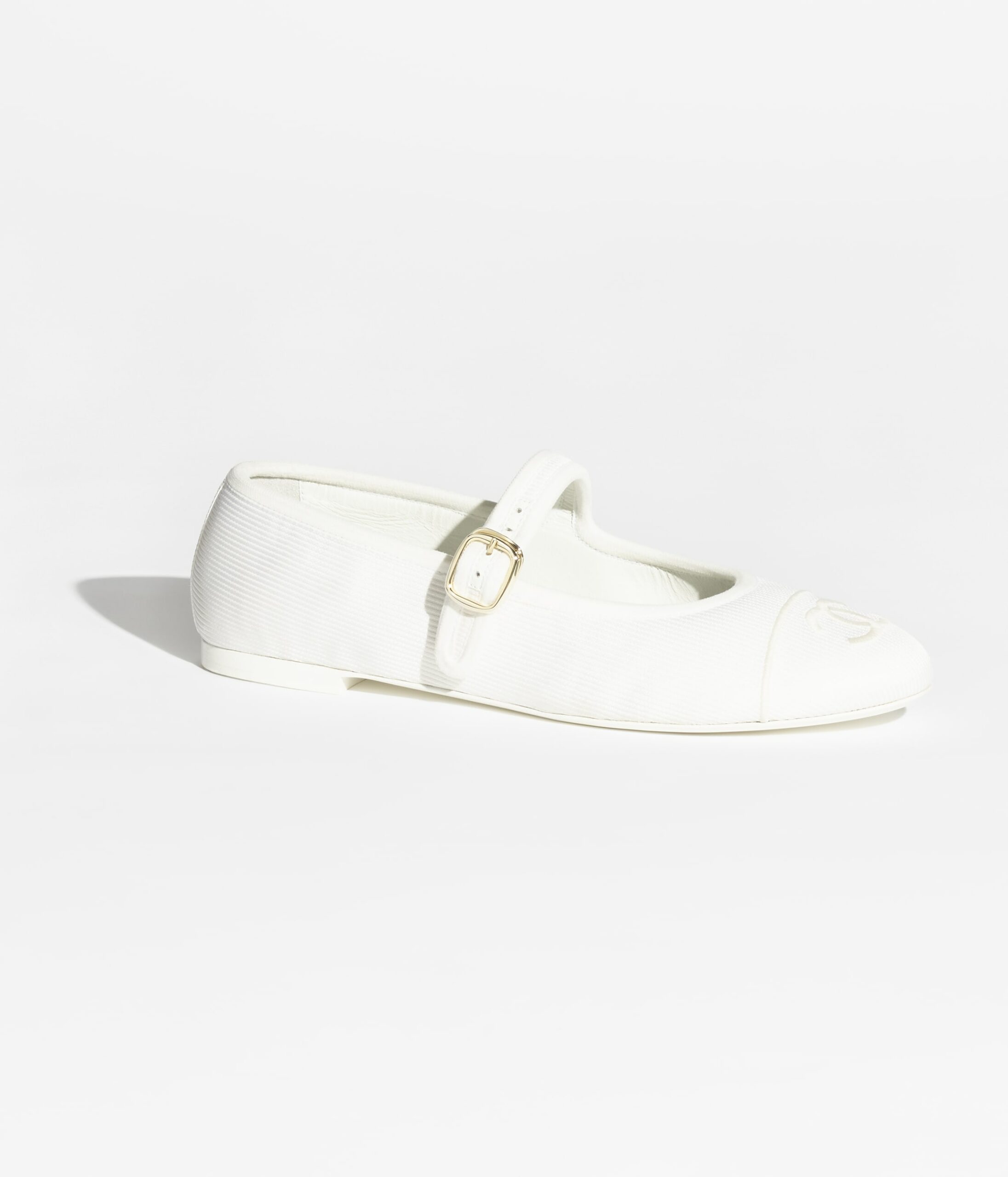 Ch**el Mary Janes White For Women G45503 B16406 NX269