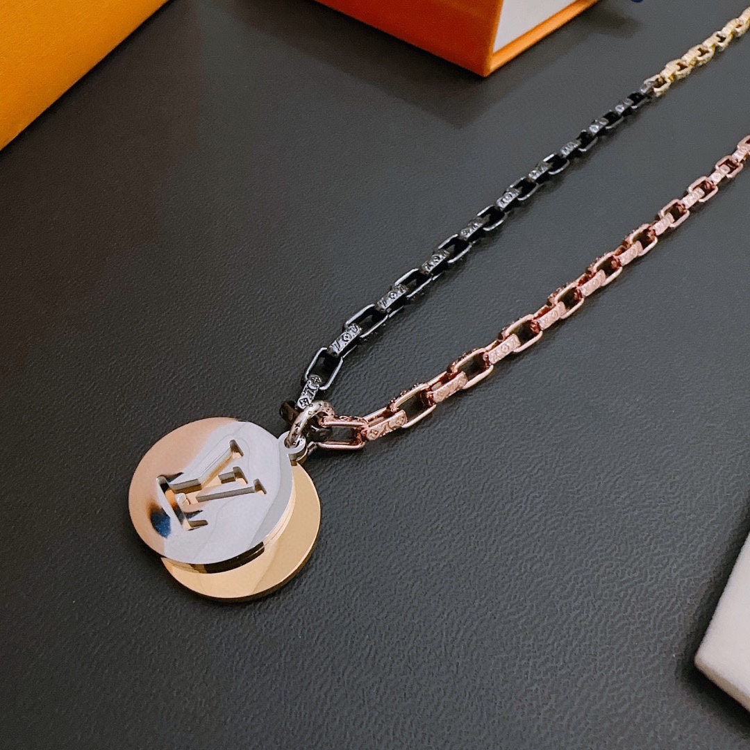 L0vis Vvtt0n Necklace Gold For Women