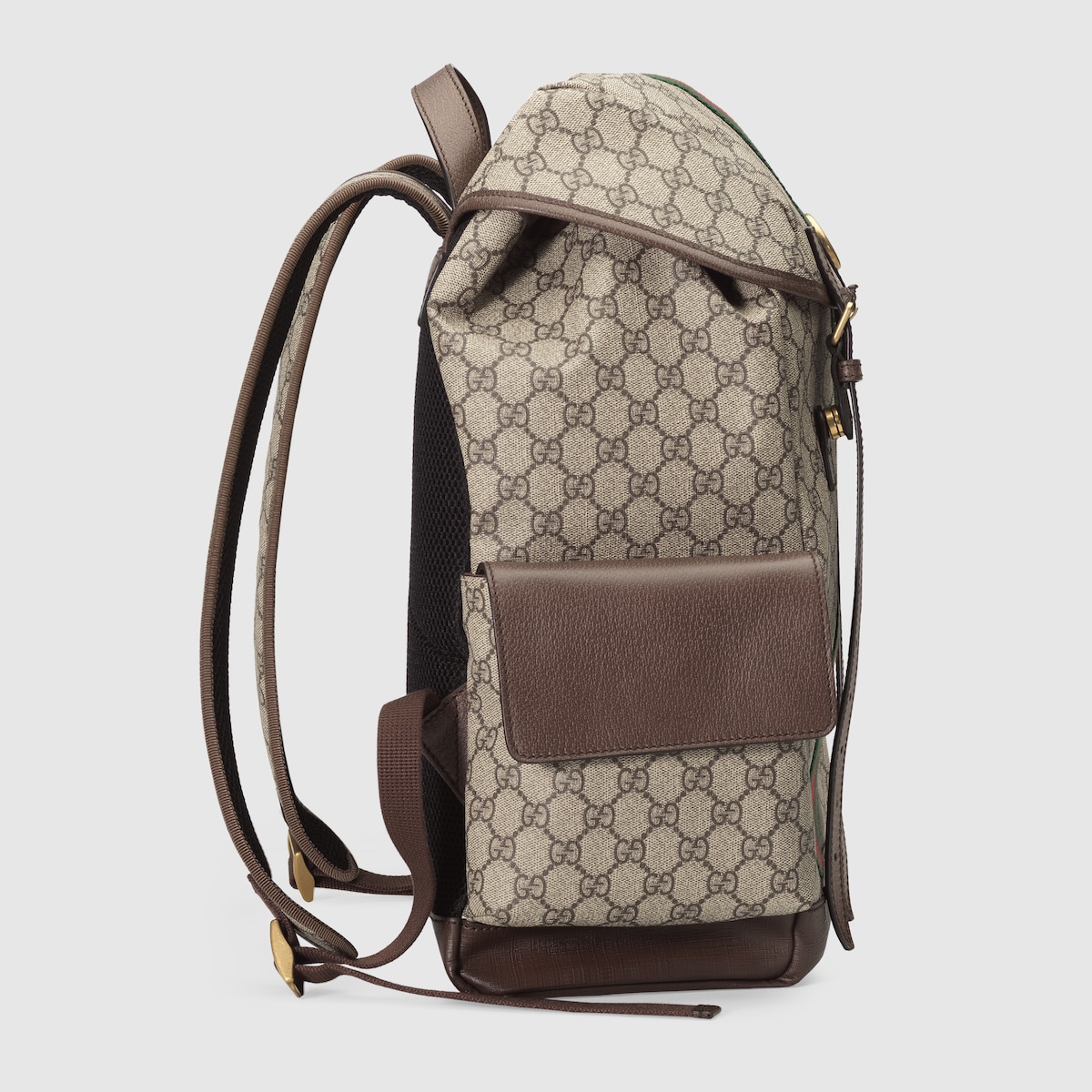 Gvc*1 Ophidia Medium Backpack Beige For Men 15.7 in/ 40 cm 598140 HUHAT 8564
