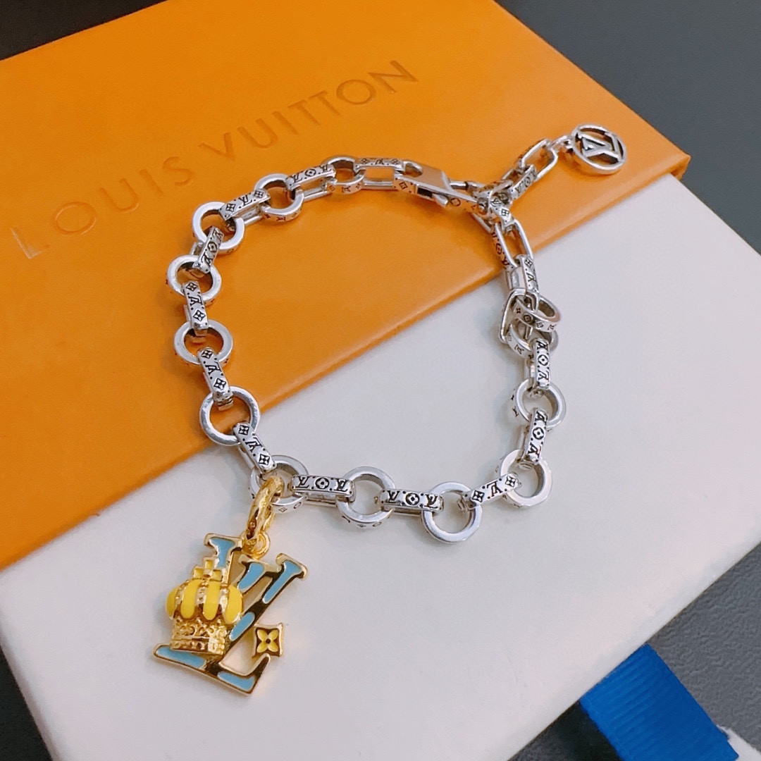 L0vis Vvtt0n Retro Bracelet Silver For Women
