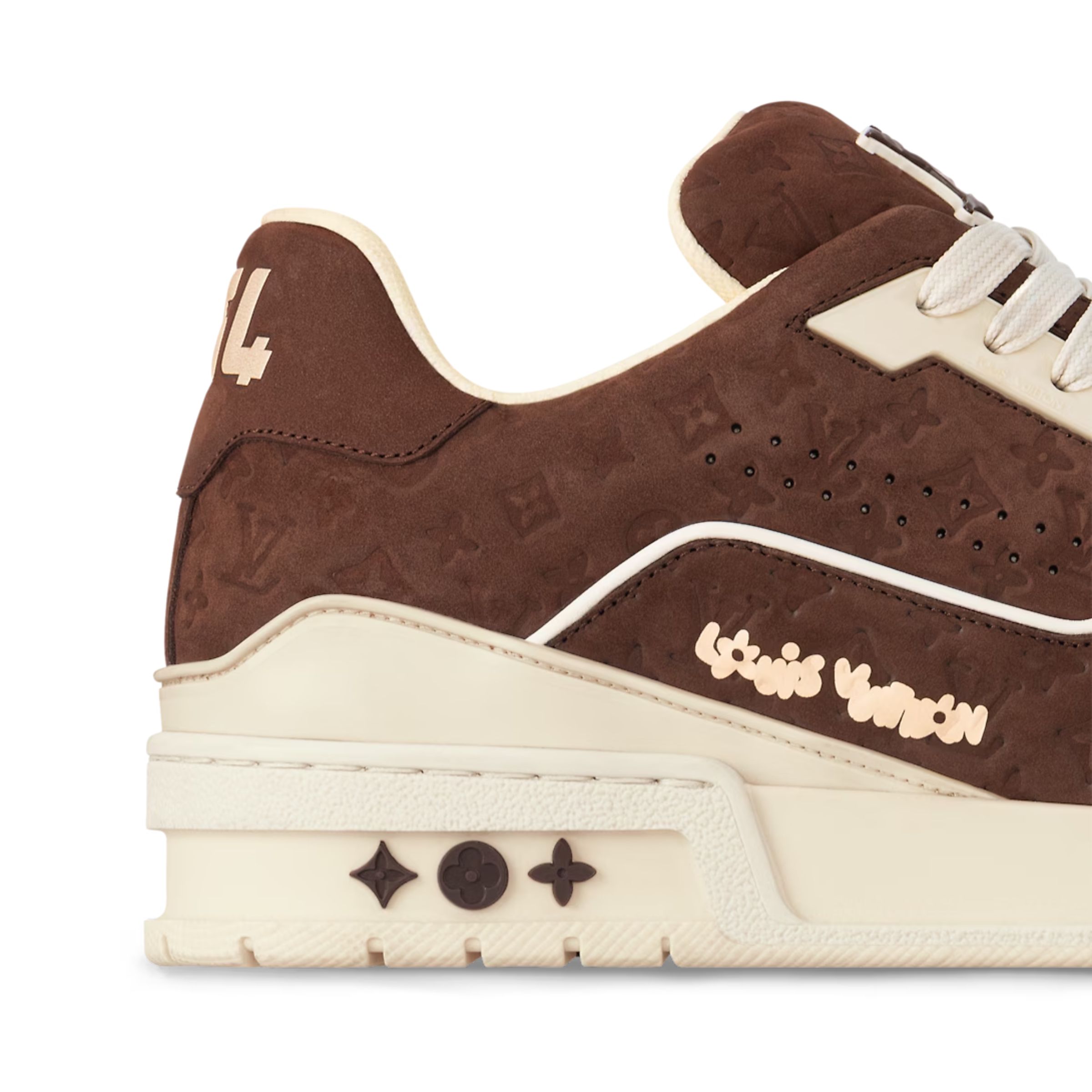 L0vis Vvtt0n Trainer Sneaker Brown For Men 1ACR5Z