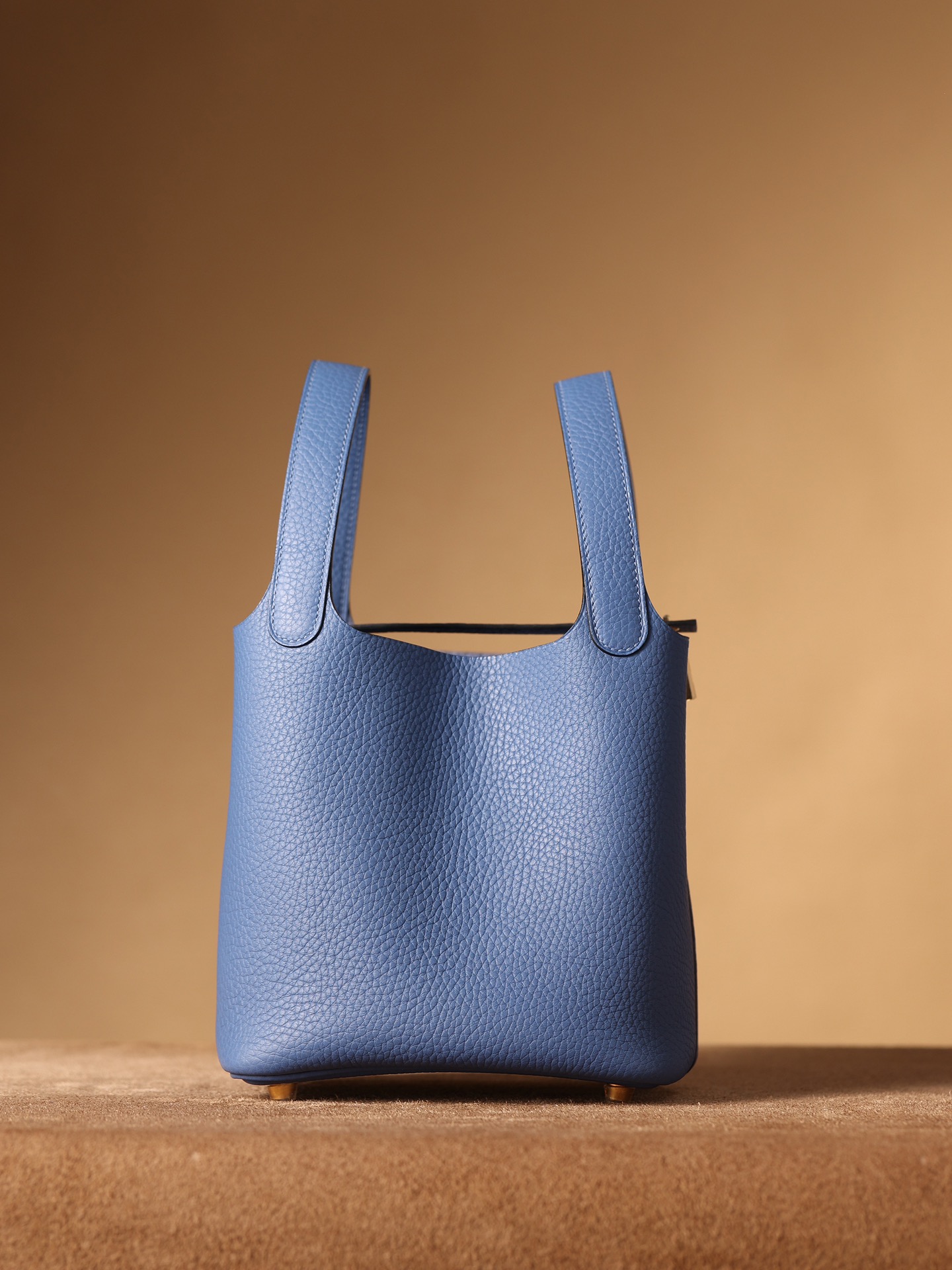 H**me5 Picotin Lock 18 Blue Bag For Women, Women’s Handbags 7.1in/18cm