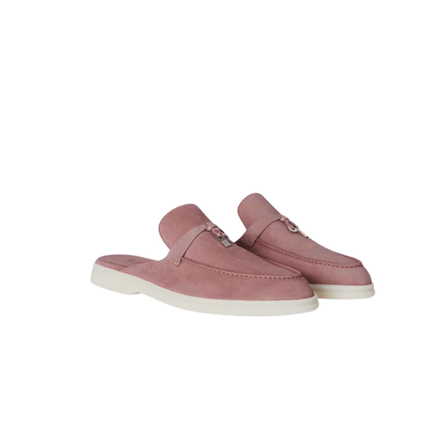 L0r0 P1ana Babouche Charms Walk Loafers Flowering Cherry For Women – FAI1543 30AT