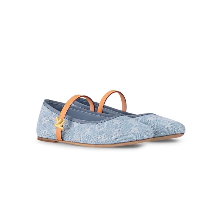 L0vis Vvtt0n Romy Flat Ballerina For Women- 1ACZA6