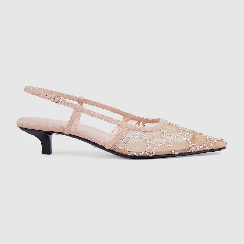 Gvc*1 Slingback Pump Beige For Women 674668 F13A0 9960