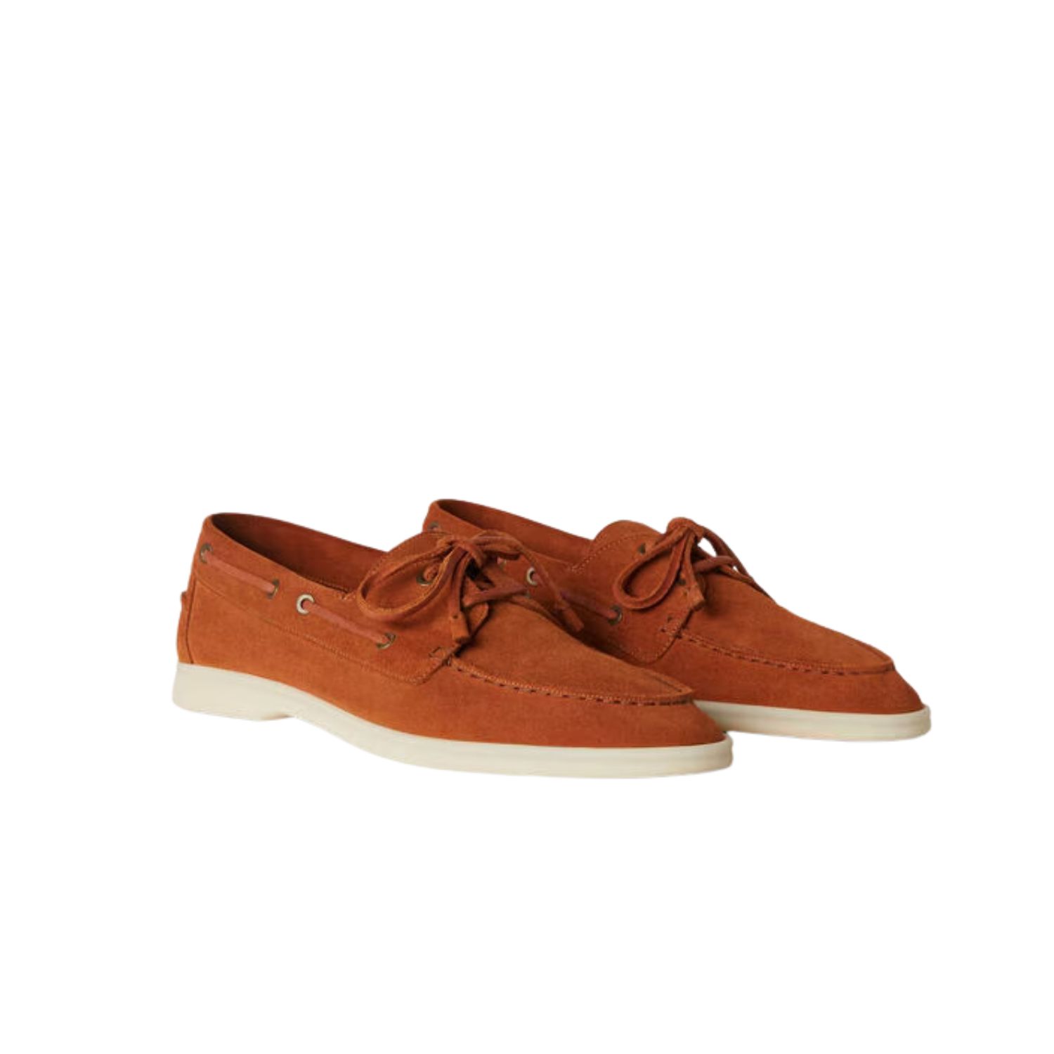 L0r0 P1ana Sea-Sail Walk Loafers Brown For Men FAN1317