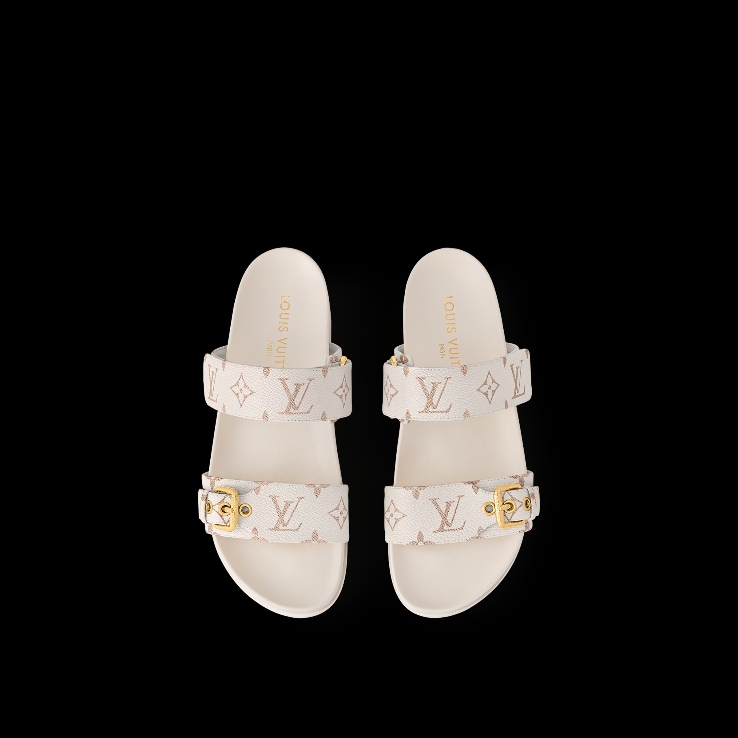 L0vis Vvtt0n Bom Dia Flat Comfort Mule Beige For Women 1ACHYI