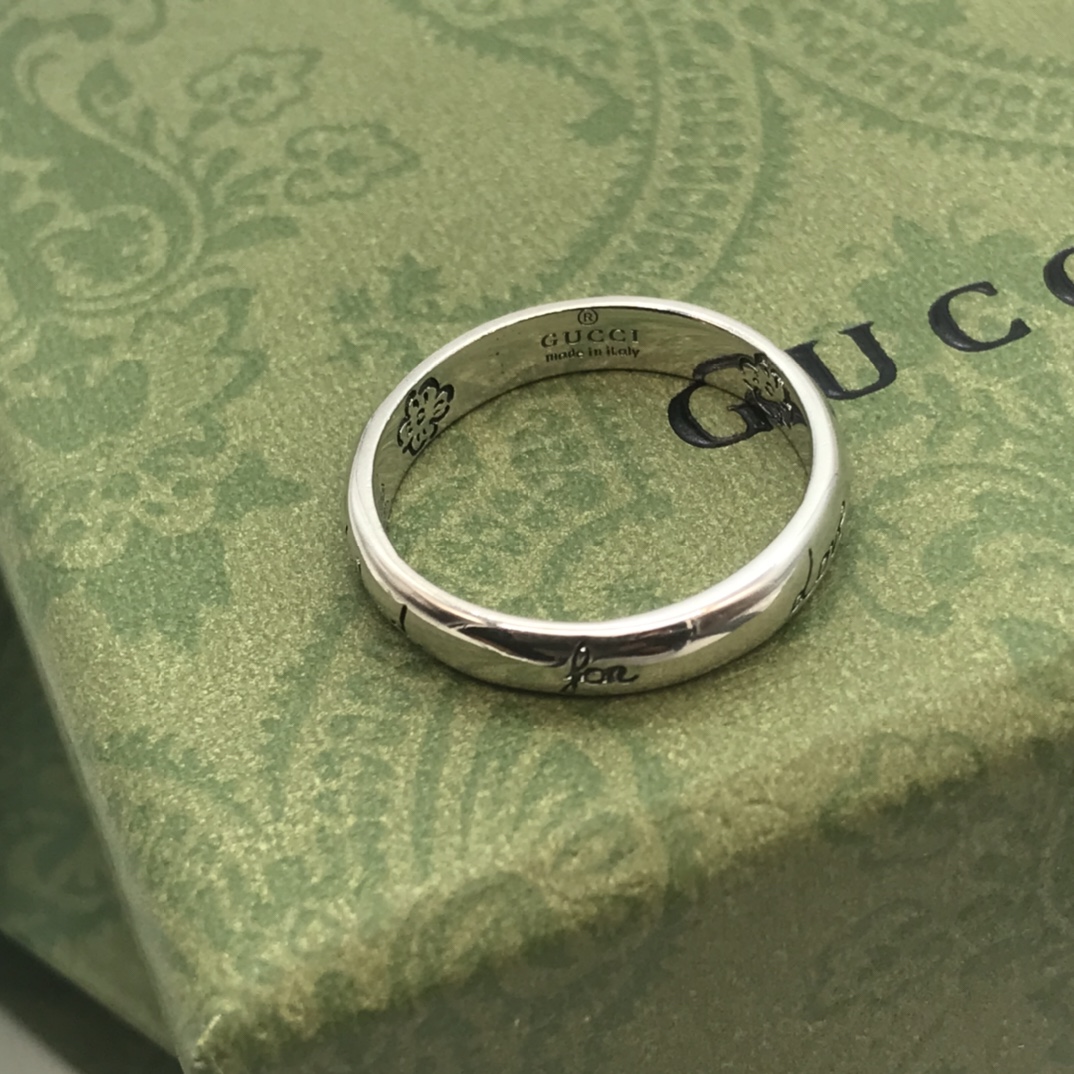 Gvc*1 Natural Love Ring Silver For Women