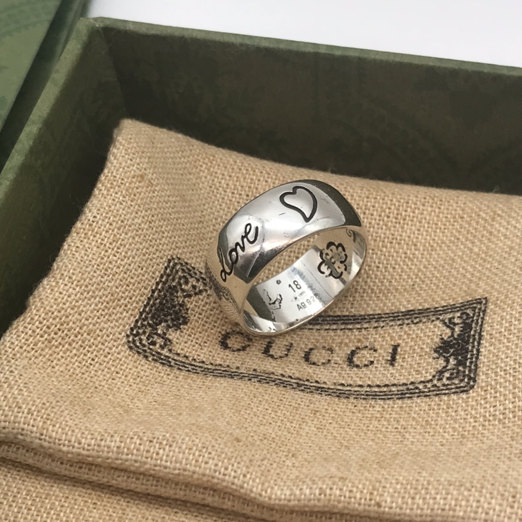 Gvc*1 Love Ring Silver For Women