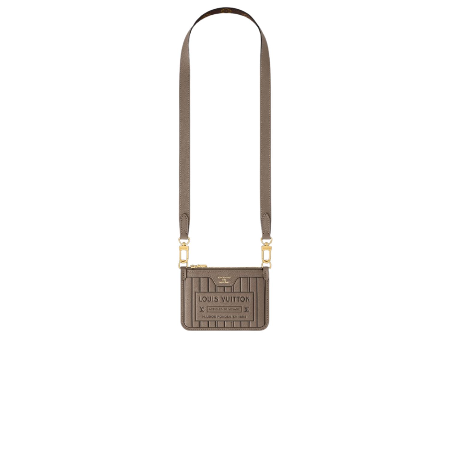 L0vis Vvtt0n Neverfull Bandoulière Inside Out BB Dark Fango For Women 24cm/9.4in – M12109
