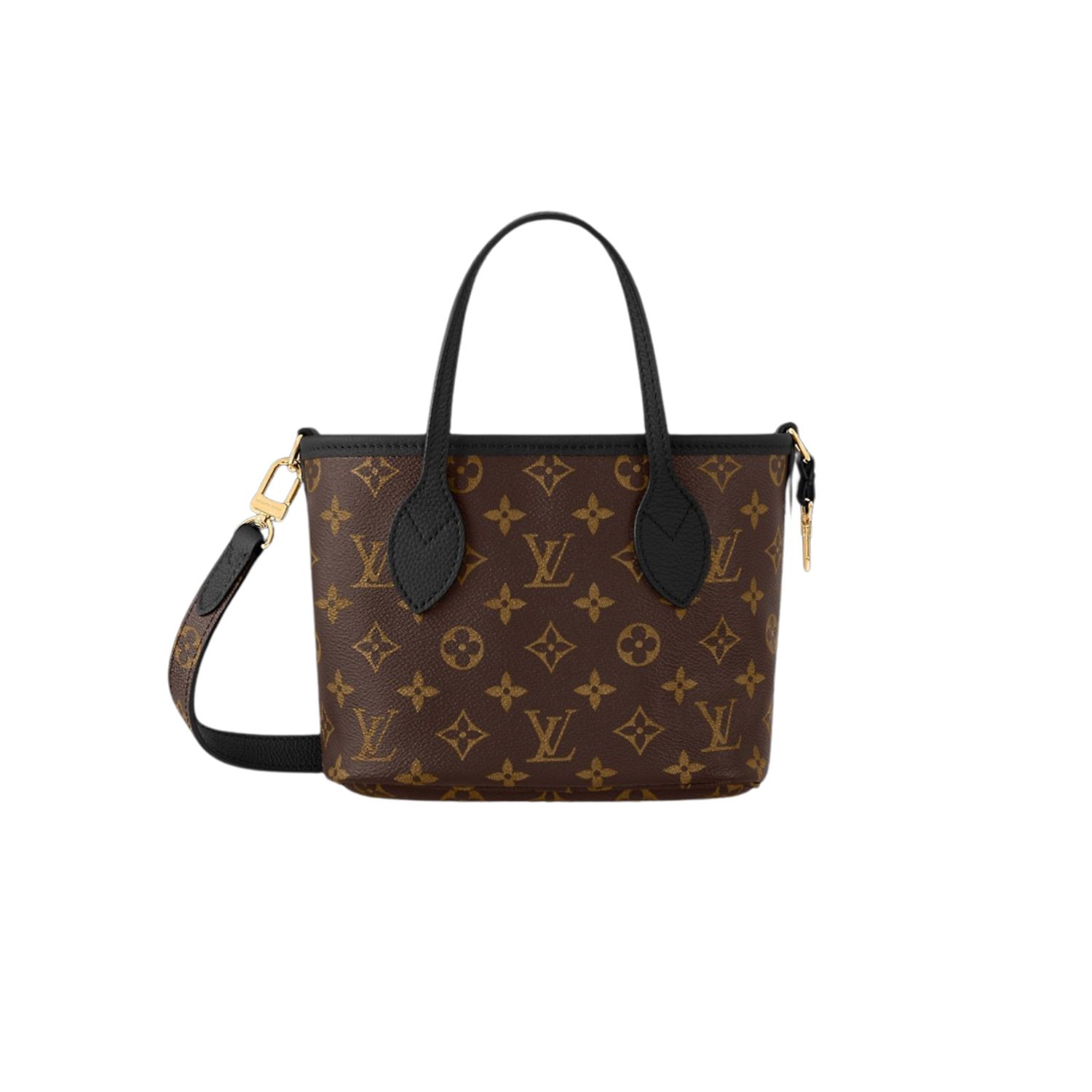 L0vis Vvtt0n Neverfull Bandoulière Inside Out BB Black For Women 24cm/9.4in – M12099