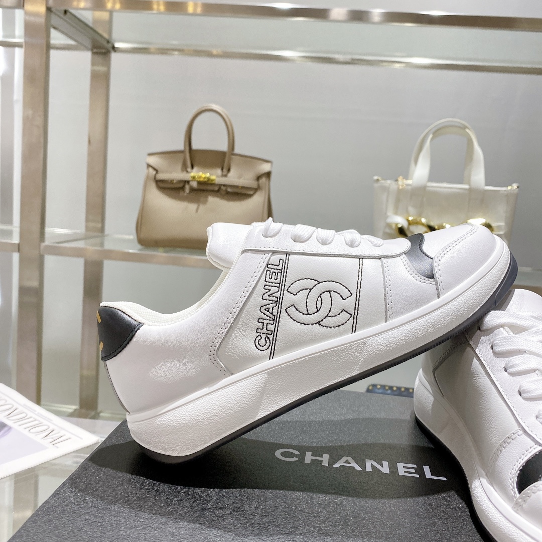 Ch**el Sneakers Black For Women