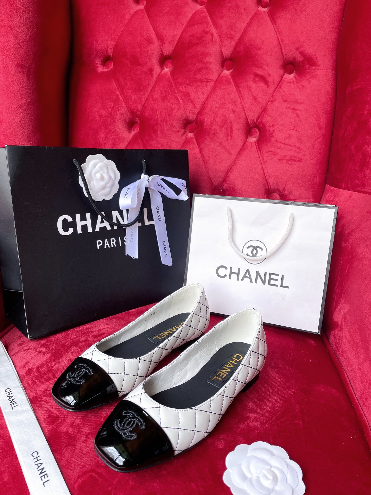 Ch**el Pump White For Women