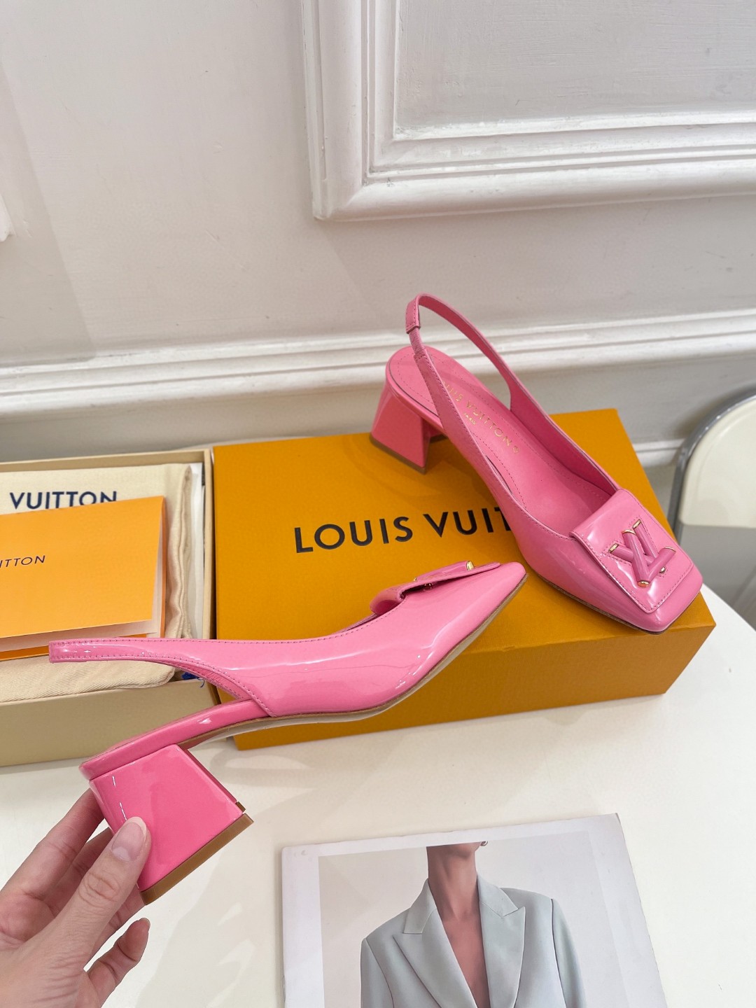 L0vis Vvtt0n Shake Slingback Pump Pink For Women 1AB0W9