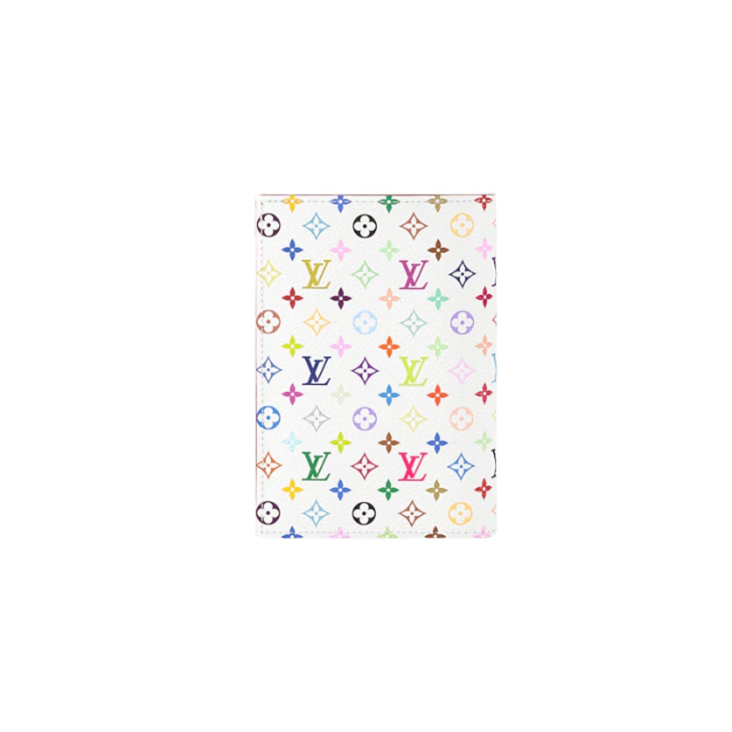 L0vis Vvtt0n LV x TM Passport Cover Multicolore Blanc Wallet For Women 5.5in/14cm – M14178