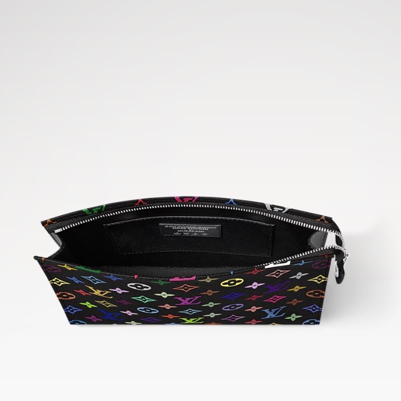 L0vis Vvtt0n LV x TM Toiletry Pouch Multicolore Noir 9.8in/25cm M13746