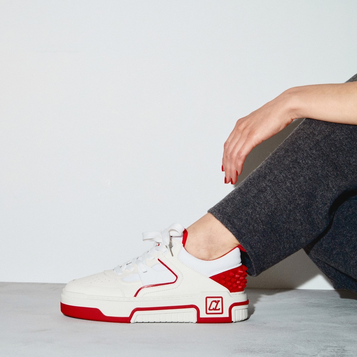 Chr1st1an Louboutin Astroloubi Sneakers White For Women 3230904J679