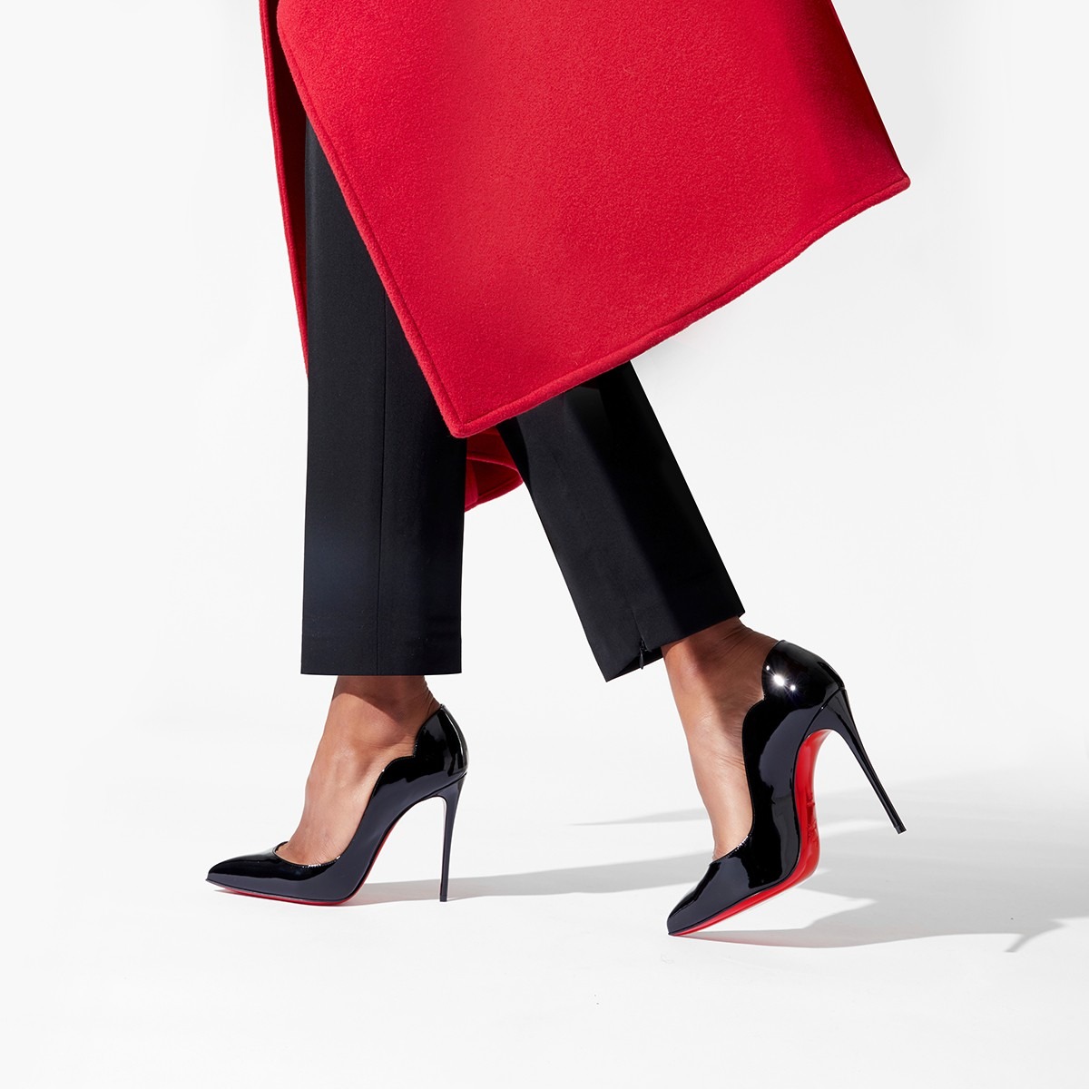 Chr1st1an Louboutin Hot Chick Black For Women 100mm 1190911BK01 40 EU – 9 US – 25 Cm – 9.84 In