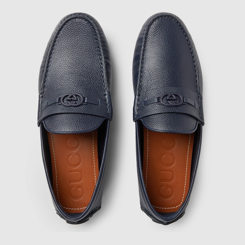 Gvc*1 Driver Loafer Blue For Men 820658 AAEFR 4009
