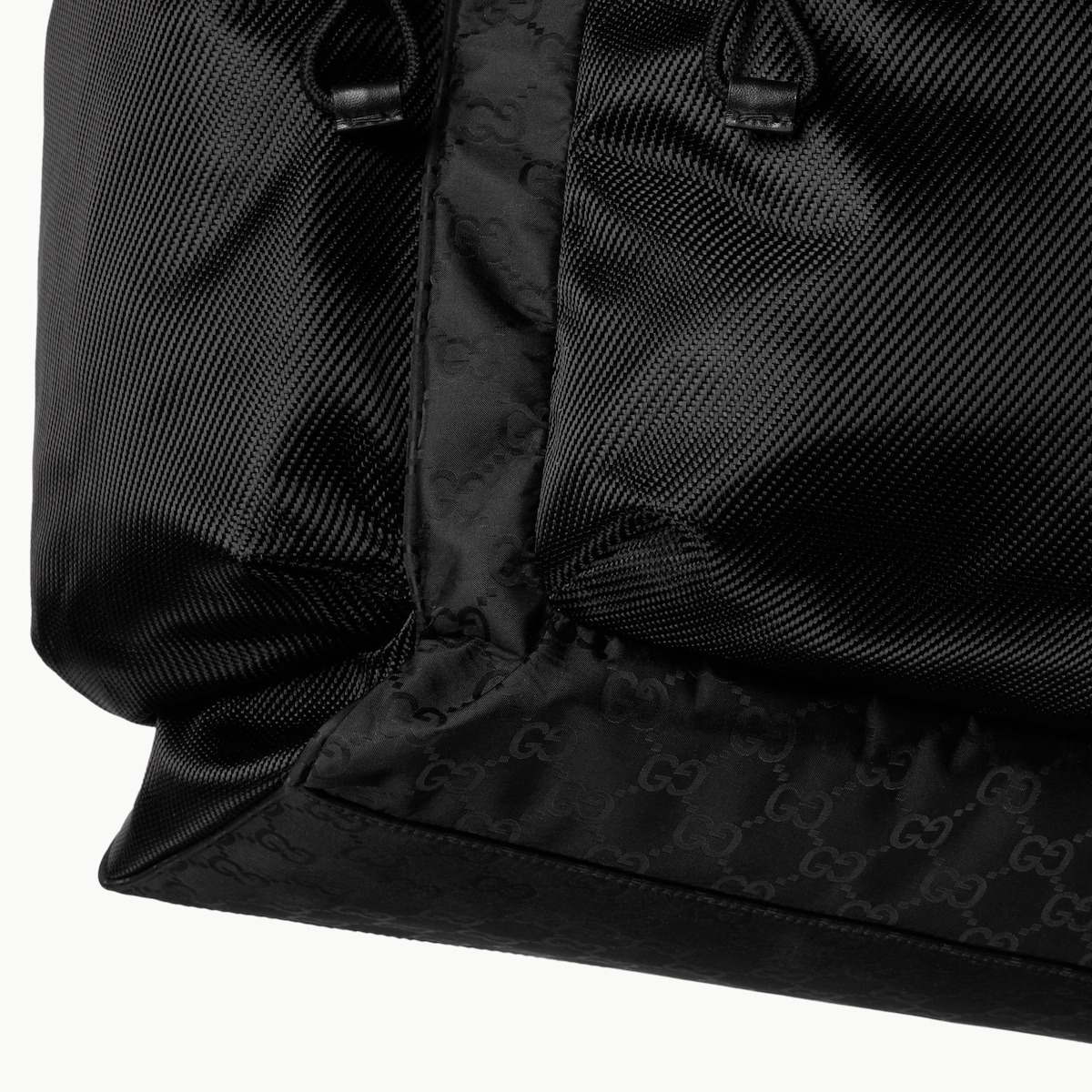 Gvc*1 Large GG Tote Bag Black For Men 15in/38cm ‎‎818962 FAEEE 1062