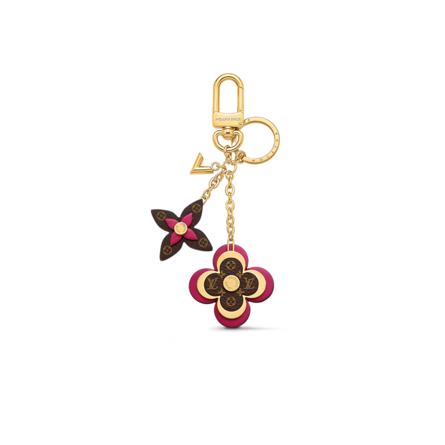 L0vis Vvtt0n Blooming Flowers Bag Charm And Key Holder For Women M63084