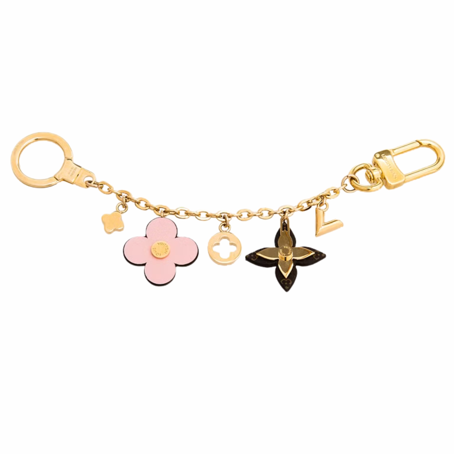 L0vis Vvtt0n Blooming Flowers Chain Bag Charm For Women M01414