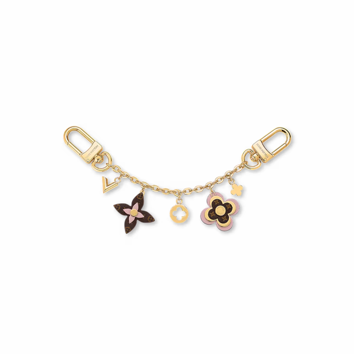 L0vis Vvtt0n Blooming Flowers Chain Bag Charm For Women M01414