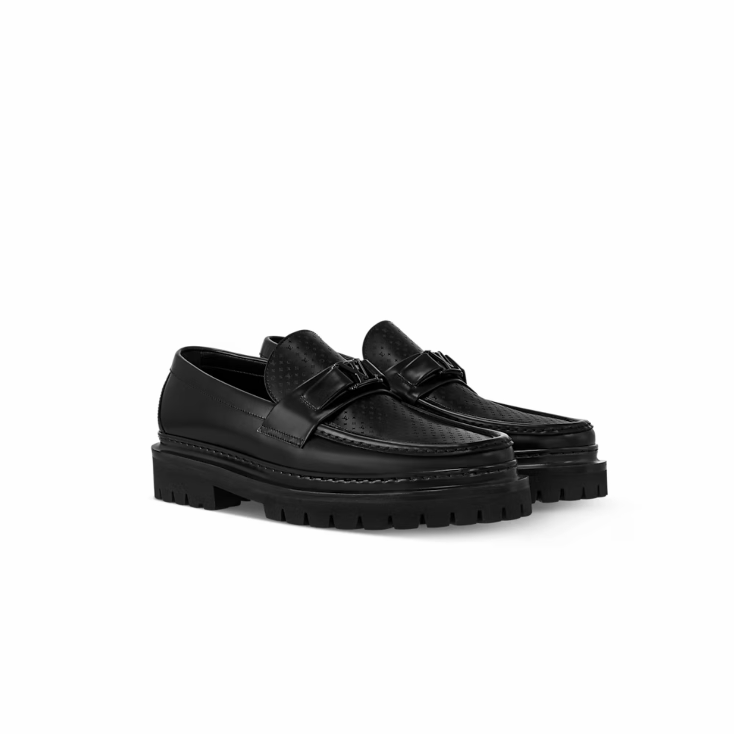 L0vis Vvtt0n Major Loafer Black For Men 1AHRF8