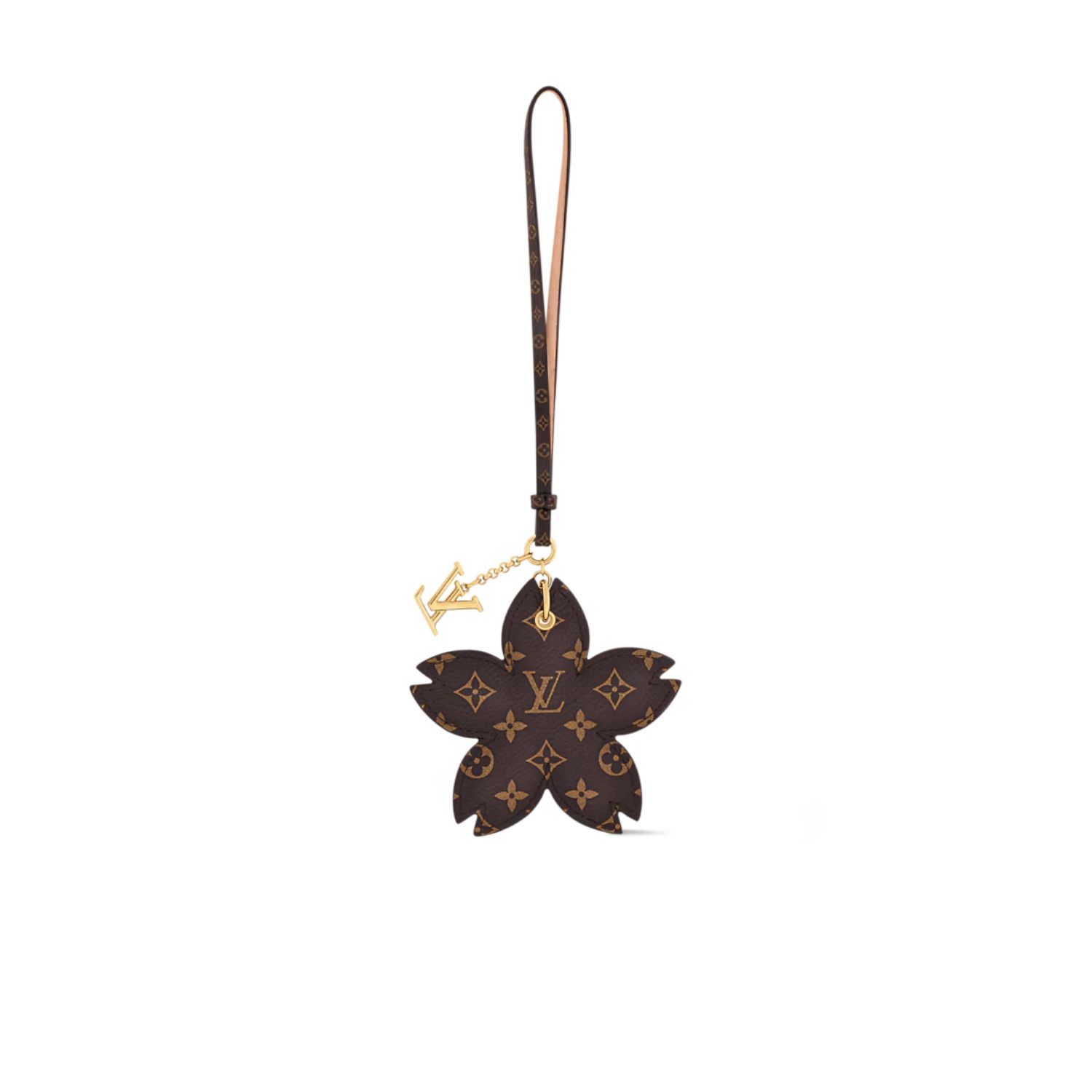 L0vis Vvtt0n LV x TM Cherry Blossom Bag Charm Pink 27cm/11in For Women – M02475