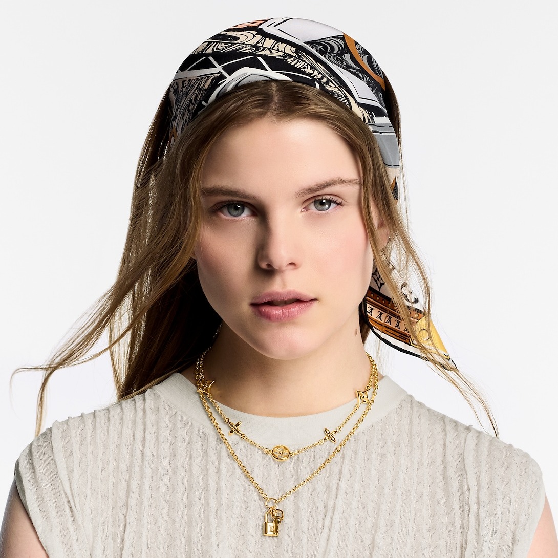 L0vis Vvtt0n Iconic Charms Necklace Gold-Toned For Women – M02494
