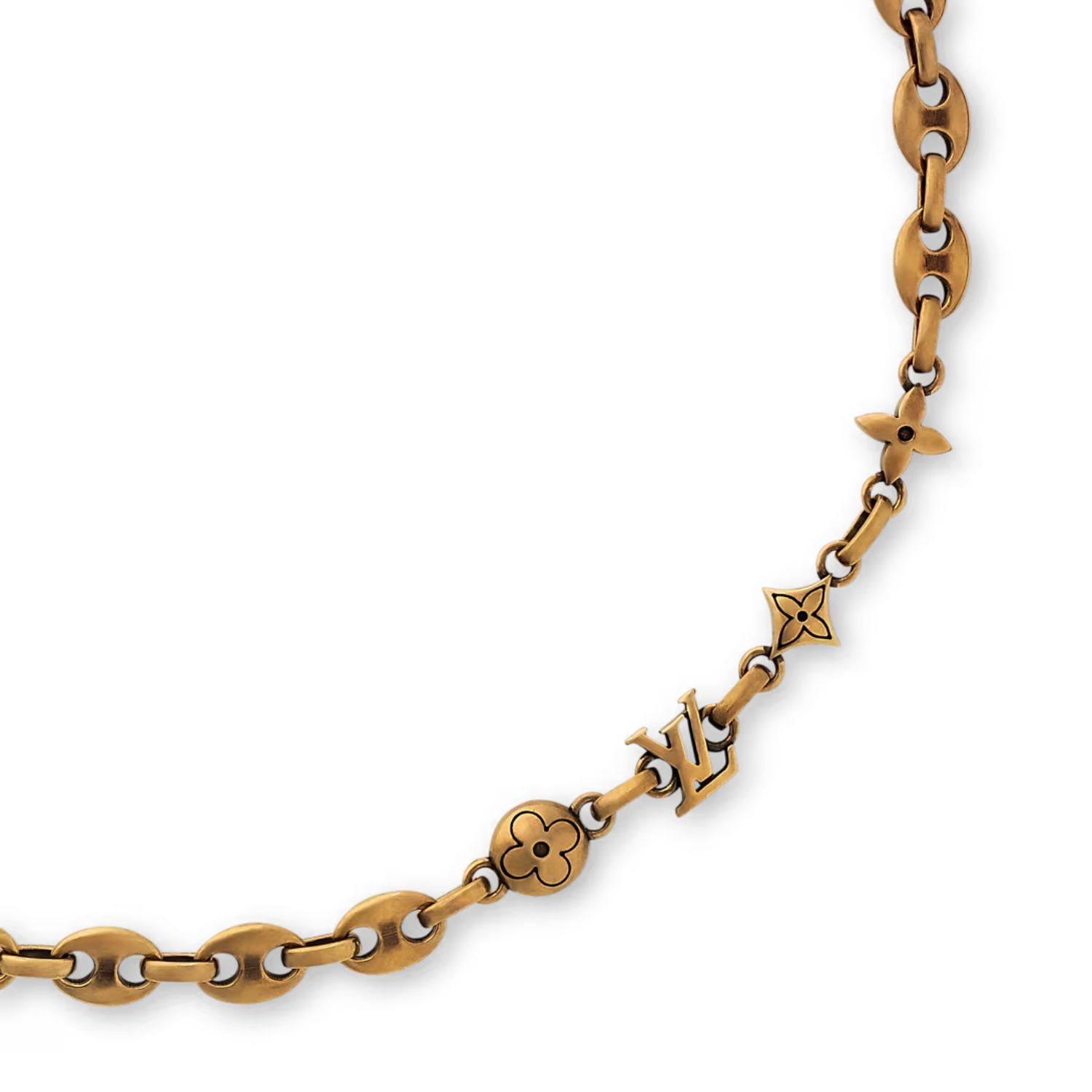 L0vis Vvtt0n Sailor Necklace Gold-Toned – M02725