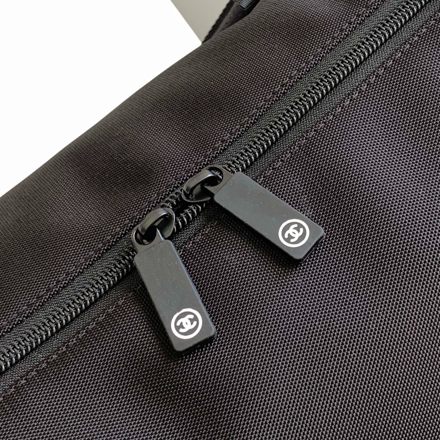 Ch**el CC Logo Novelty Boston Travel Bag Black For Women 17.7in/45cm