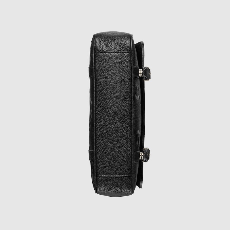 Gvc*1 GG Jumbo Medium Messeger Bag Black For Men 12.2in/31cm 760234 AABY0 1000