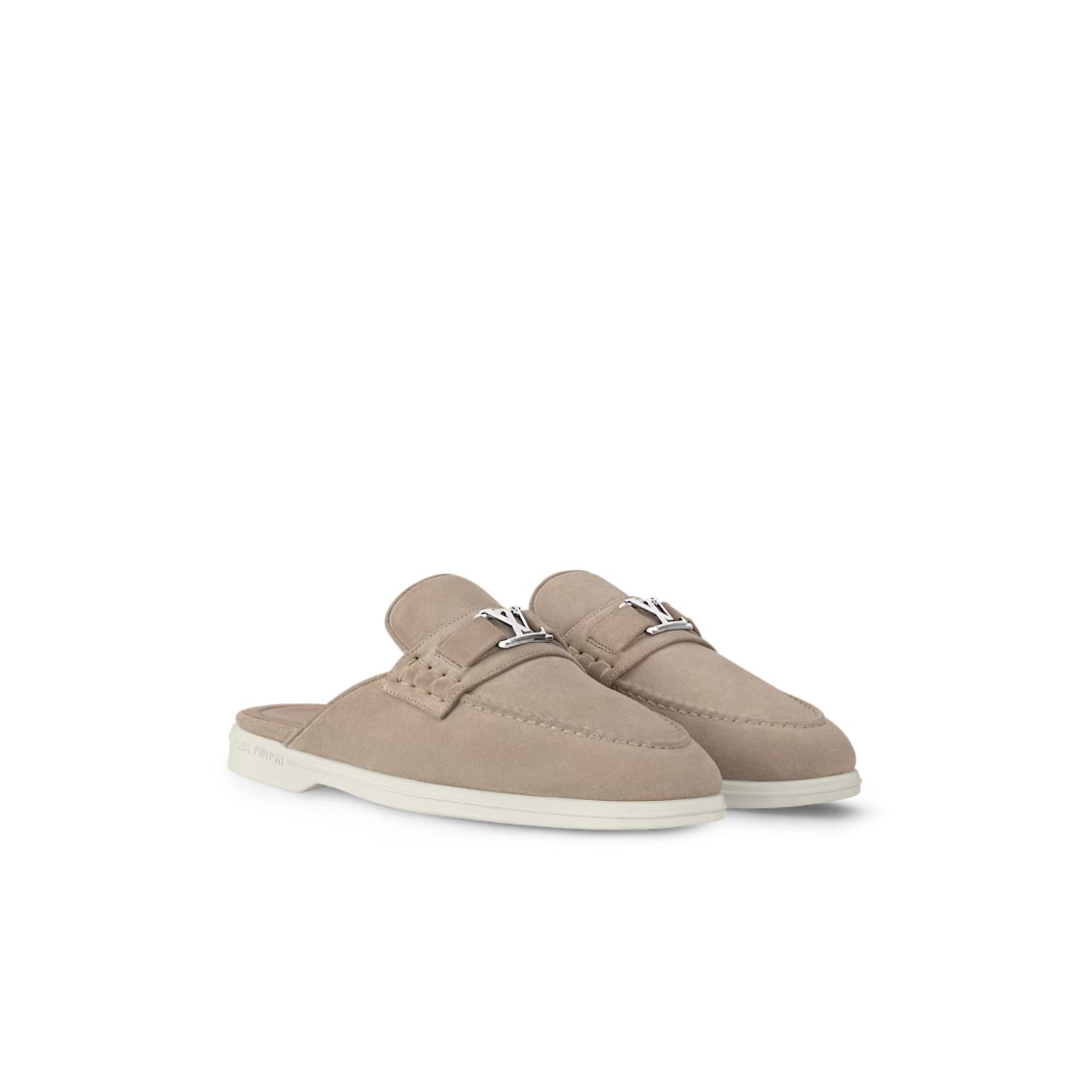 L0vis Vvtt0n Estate Open Back Loafer Beige For Men – 1AHETF