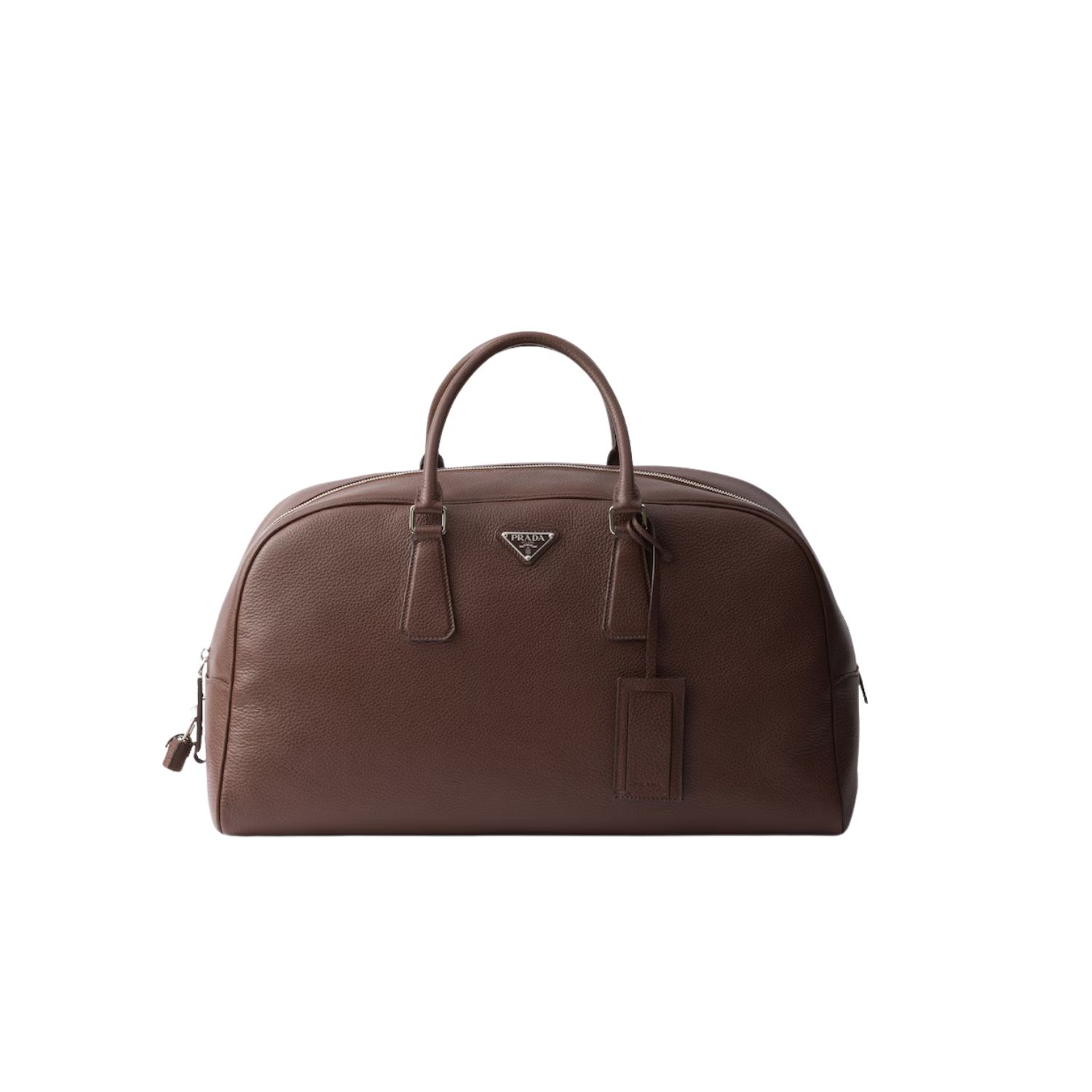 Pra*a Leather Duffle Bag Sienna For Men 50cm/20in – 2VC049_2BBE_F0038_V_OOO