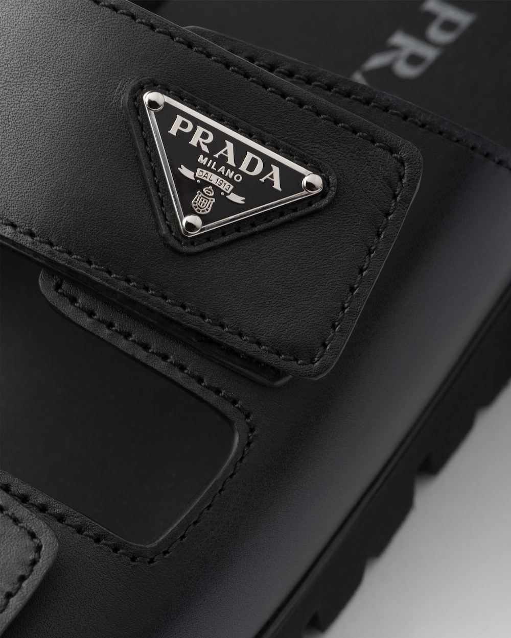 Pra*a Strap Slides Black For Men – 2X3129_3LEM_F0002_F_G000