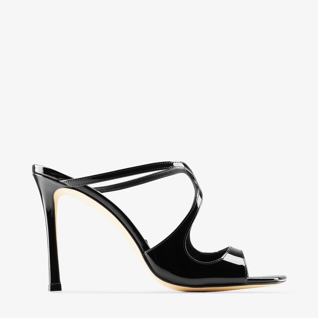 J1m*y Ch00 Anise 95 Black For Women ANISE95PAT