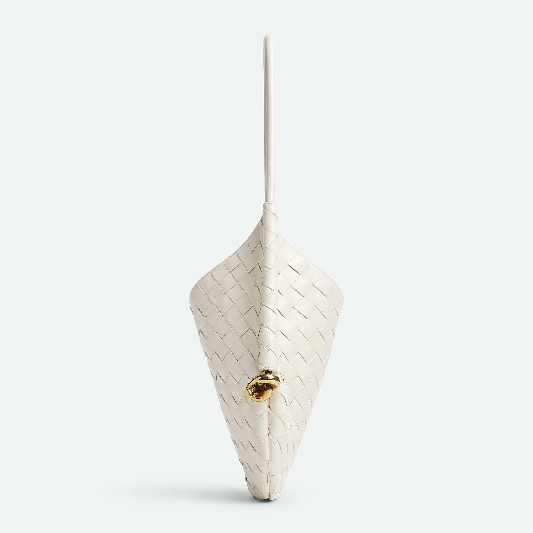 [True-to-ORIGINAL] B0tt*ga Ven*ta Small Solstice White For Women 26cm/10.2in 740898VCPP19092