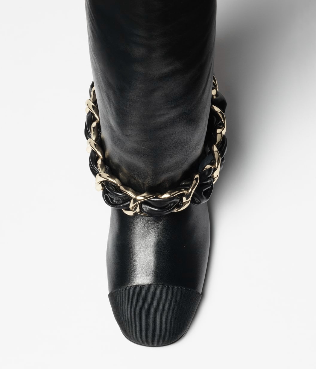 Ch**el High Boots Black 50mm For Women – G46677-B21755-94305