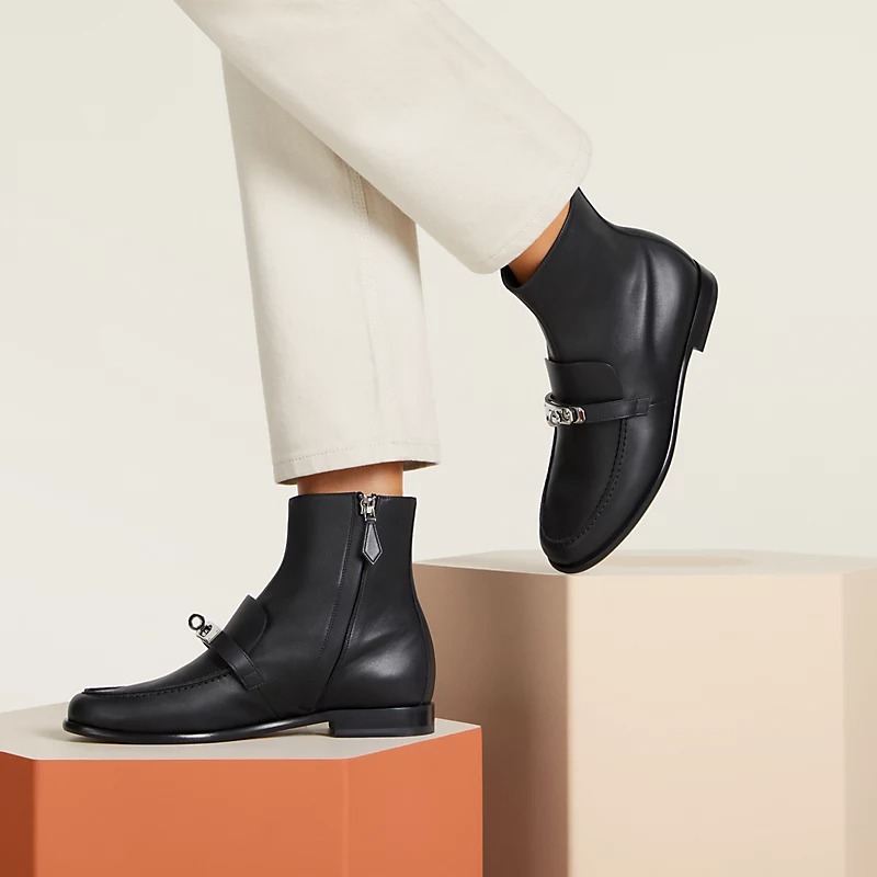 H**me5 Kelsy Ankle Boots Noir For Women H251005Z 02355