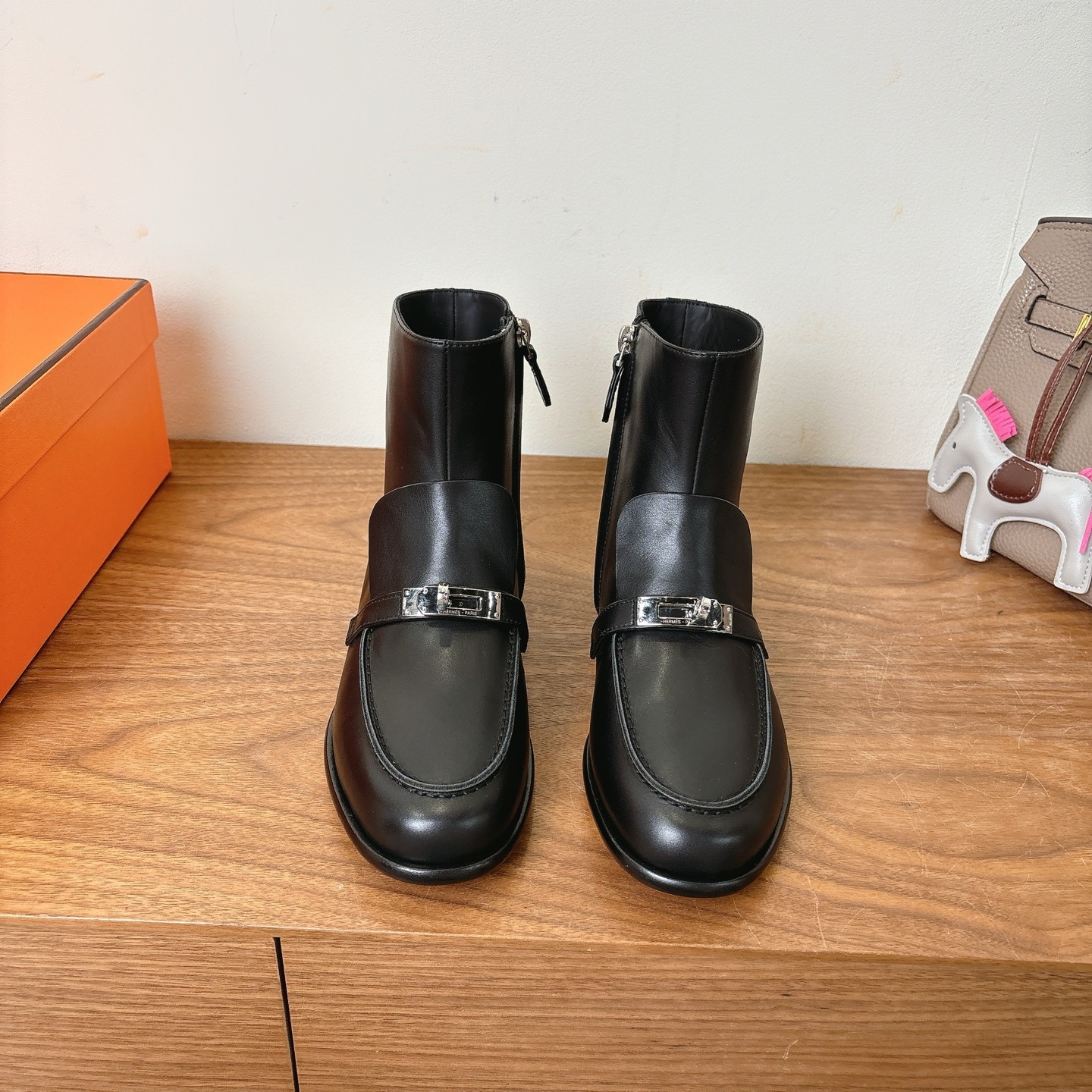 H**me5 Kelsy Ankle Boots Noir For Women H251005Z 02355