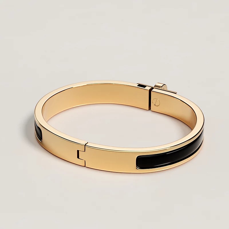 H**me5 Mini Clic Kelly Bracelet Noir H200004F 01PM